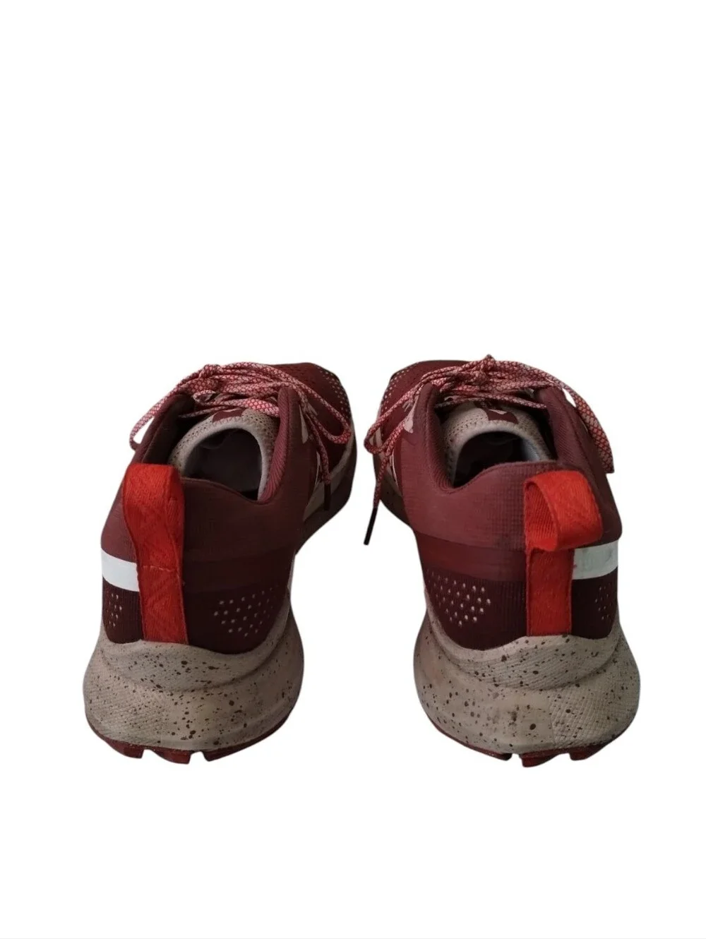 Nike React Pegasus Trail 4 Sneaker Shoes Womens 9.5 in Dark Pony Picante Red